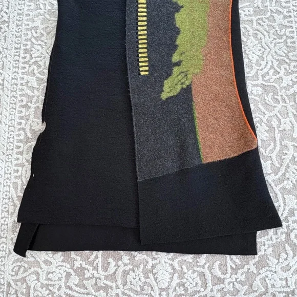 Mina Norton Felted Wool Long Vest - Picture 7 of 15